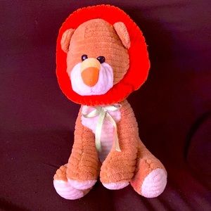 A lion plush very soft and your kid will like it